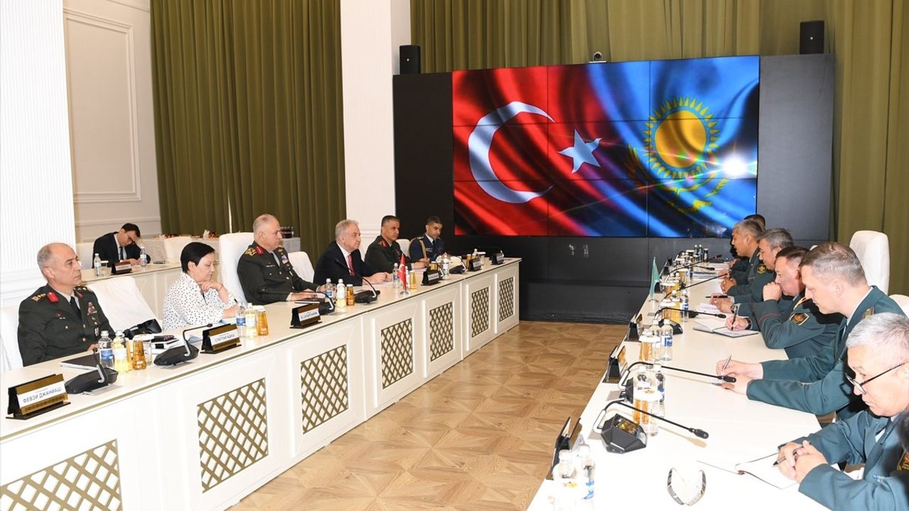 Orgeneral Metin Gürak'ın Kazakistan Ziyareti