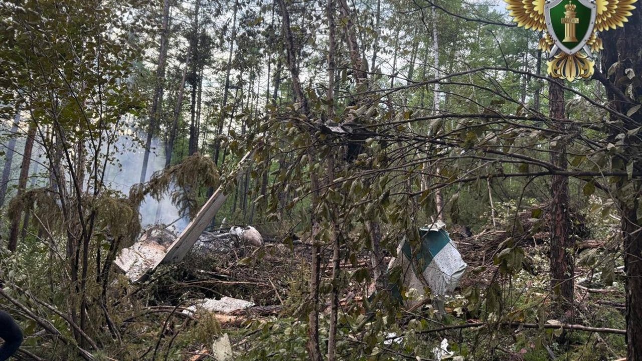 Rusya'nın Amur Bölgesinde Uçak Enkazına Ulaşıldı