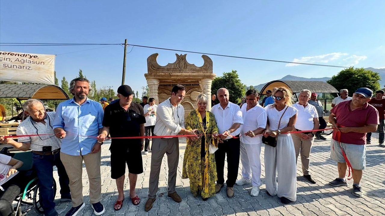 Safiye Soyman, Vefat Eden Oğlu İçin Burdur'da Anma Çeşmesi Yaptırdı