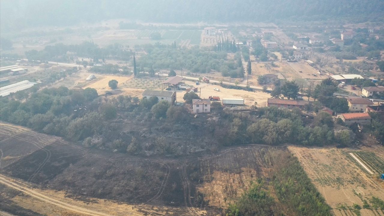 Sakarya-Bilecik Orman Yangınına Dördüncü Gün Müdahale Devam Ediyor