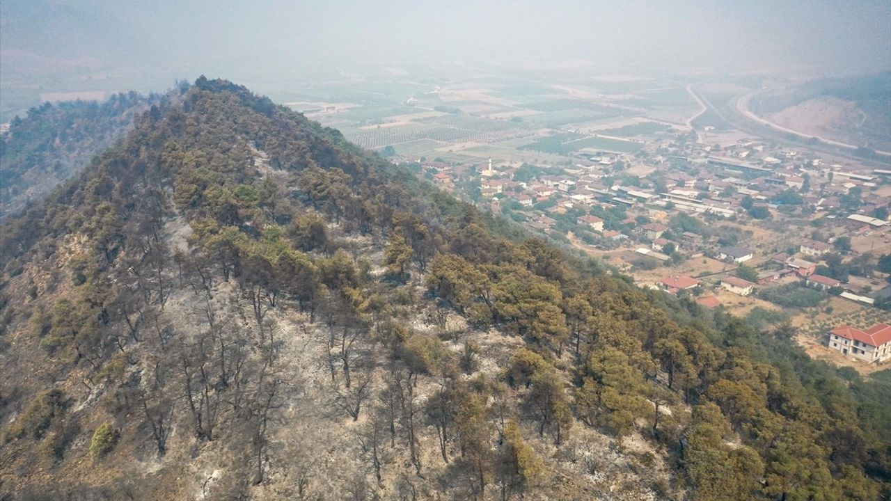 Sakarya'dan Bilecik'e Sıçrayan Orman Yangını Üçüncü Gününde Süren Müdahale