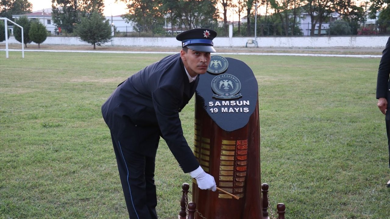 Samsun'da 489 Polis Adayı Mezuniyet Töreni Düzenlendi