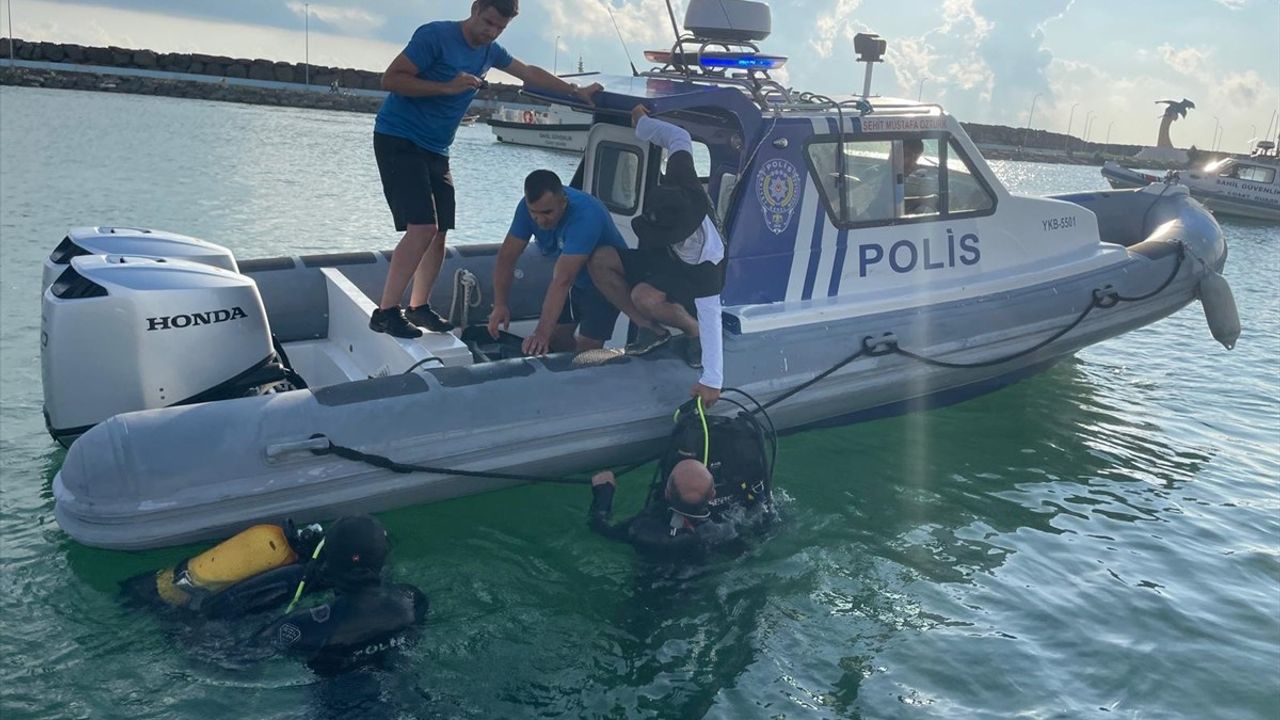 Samsun'da Denizde Kaybolan Samet Gebesoy'un Cesedi Bulundu