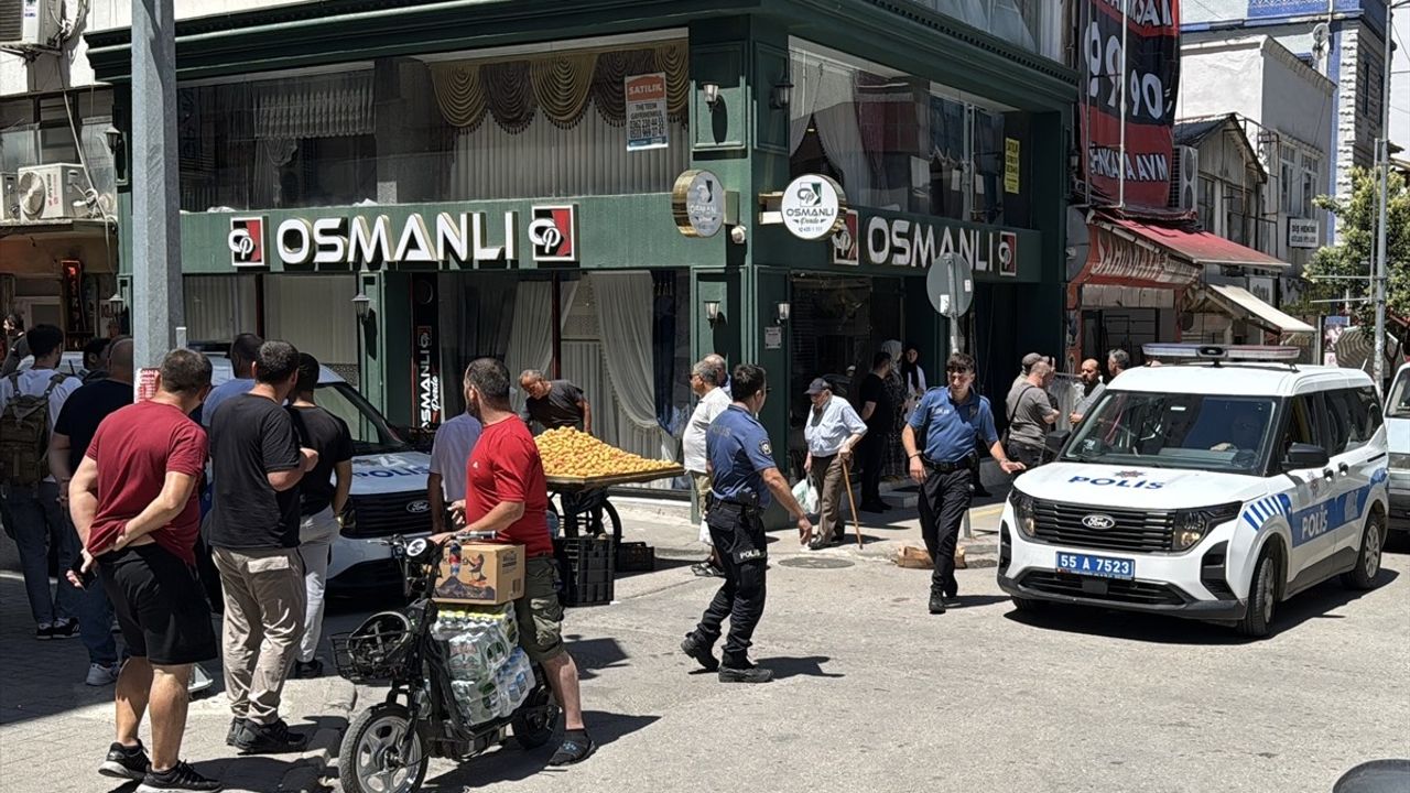 Samsun'da Polise Mukavemette Bulunan 5 Kişi Gözaltına Alındı