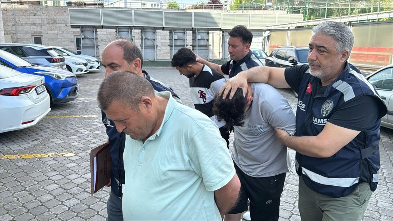 Samsun'da Polise Mukavemette Bulunan 5 Kişi Serbest Bırakıldı