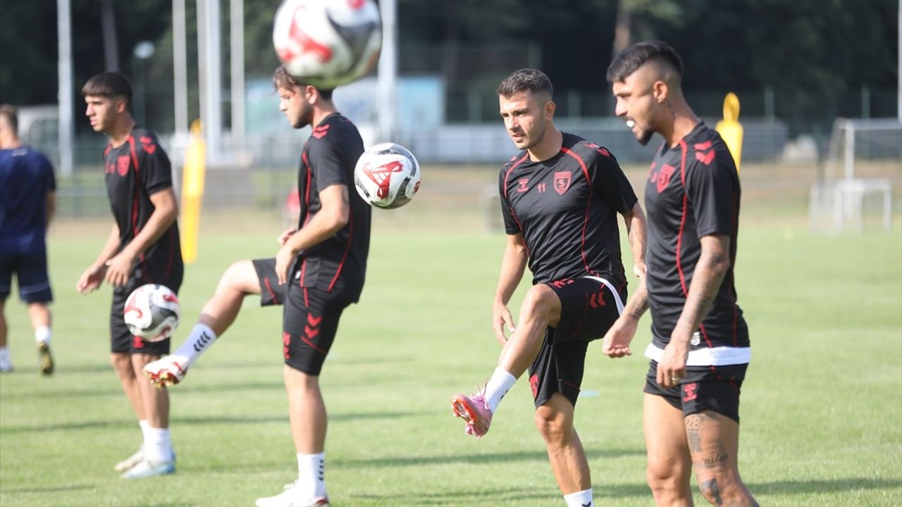 Samsunspor Hollanda'da Taktik Antrenmanlarına Devam Ediyor