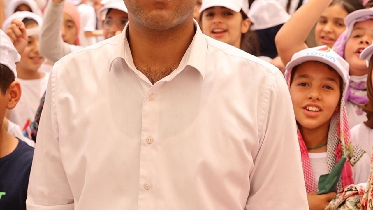 Şanlıurfa'da Çocuklar, Gazze'deki Yaşıtlarına Destek İçin Bir Araya Geldi