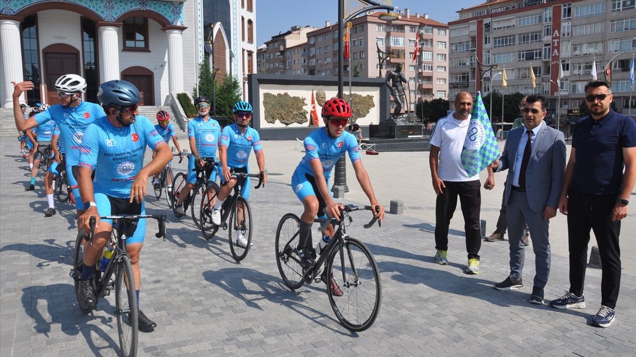 Şehit Ömer Halisdemir Bisiklet Turu Kütahya'ya Ulaştı