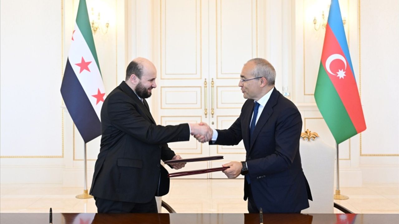 SOCAR ve Suriye Hükümeti Arasında İşbirliği Mutabakatı İmzalandı