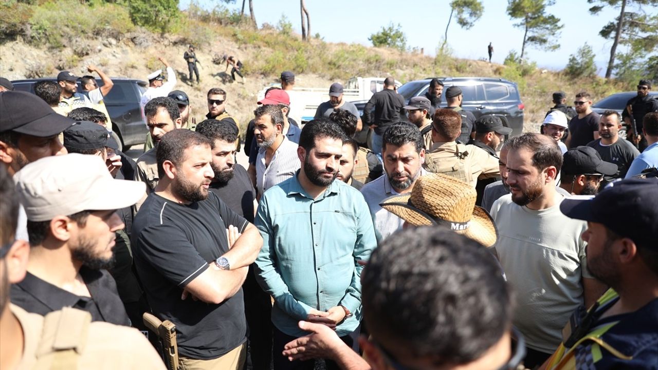 Suriye'de Orman Yangınlarıyla İlgili Şüpheliler Gözaltına Alındı