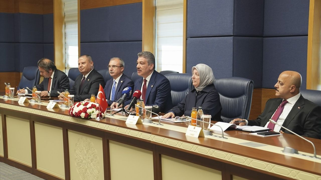 TBMM Adalet Komisyonu Başkanı Yüksel, KKTC Cumhuriyet Meclisi Heyeti ile Bir Araya Geldi