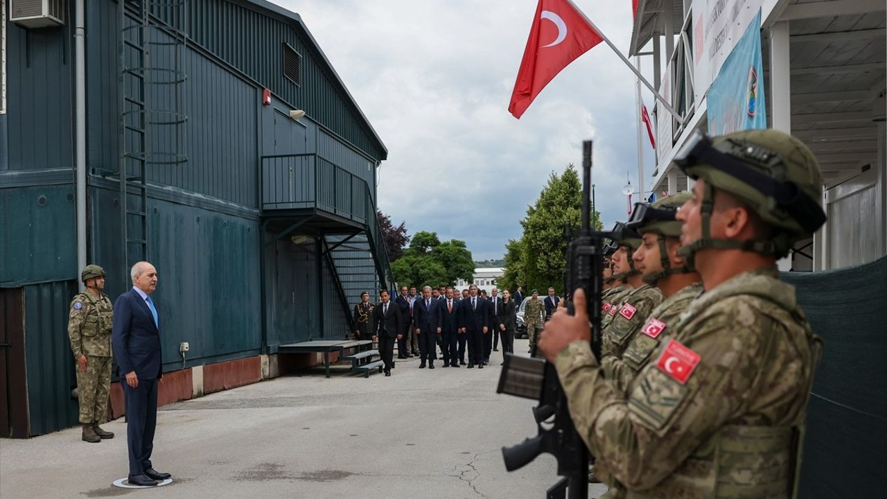 TBMM Başkanı Kurtulmuş, EUFOR Türk Temsil Heyeti'ni Ziyaret Etti