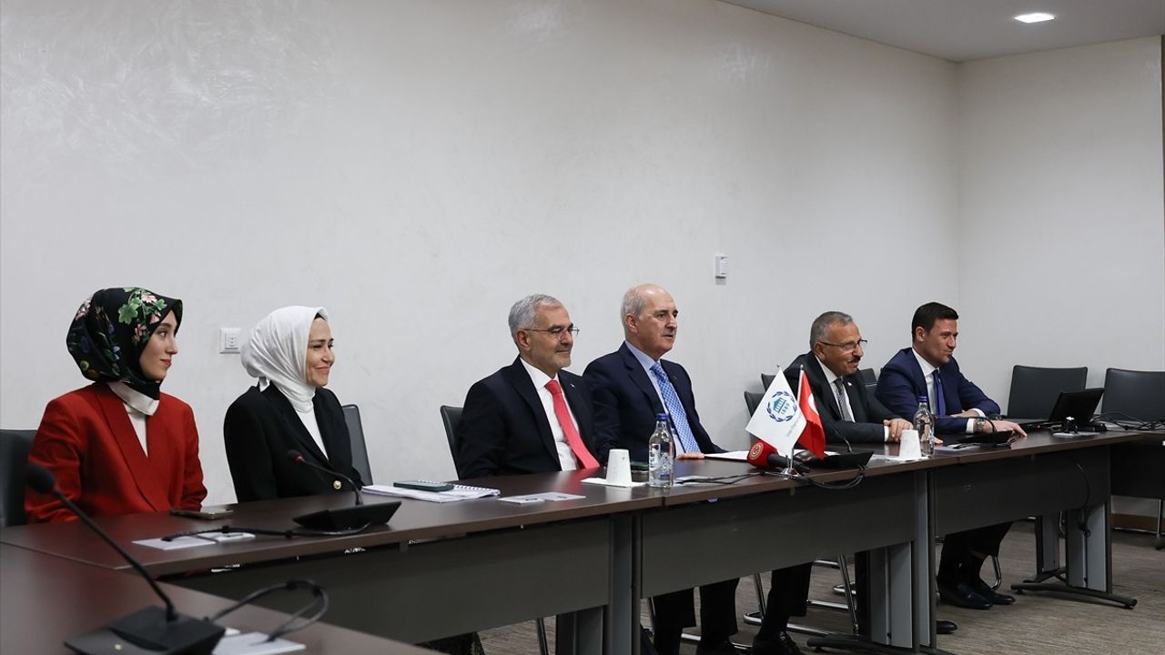 TBMM Başkanı Kurtulmuş, PAB Başkanı Ackson ve Genel Sekreteri Chungong ile Görüştü