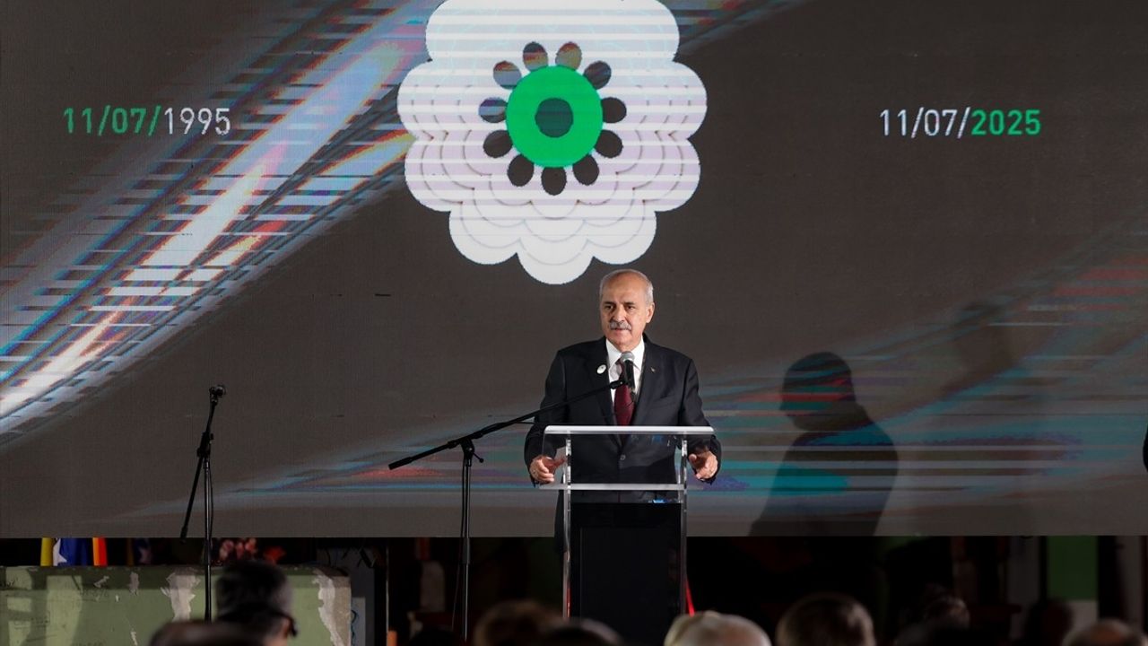 TBMM Başkanı Kurtulmuş: 'Soykırım utancı insanlığı ezmekte'