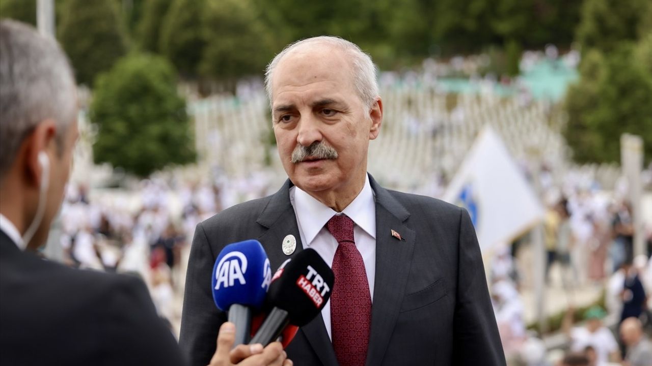 TBMM Başkanı Kurtulmuş, Srebrenitsa'da Terörsüz Türkiye Sürecini Değerlendirdi