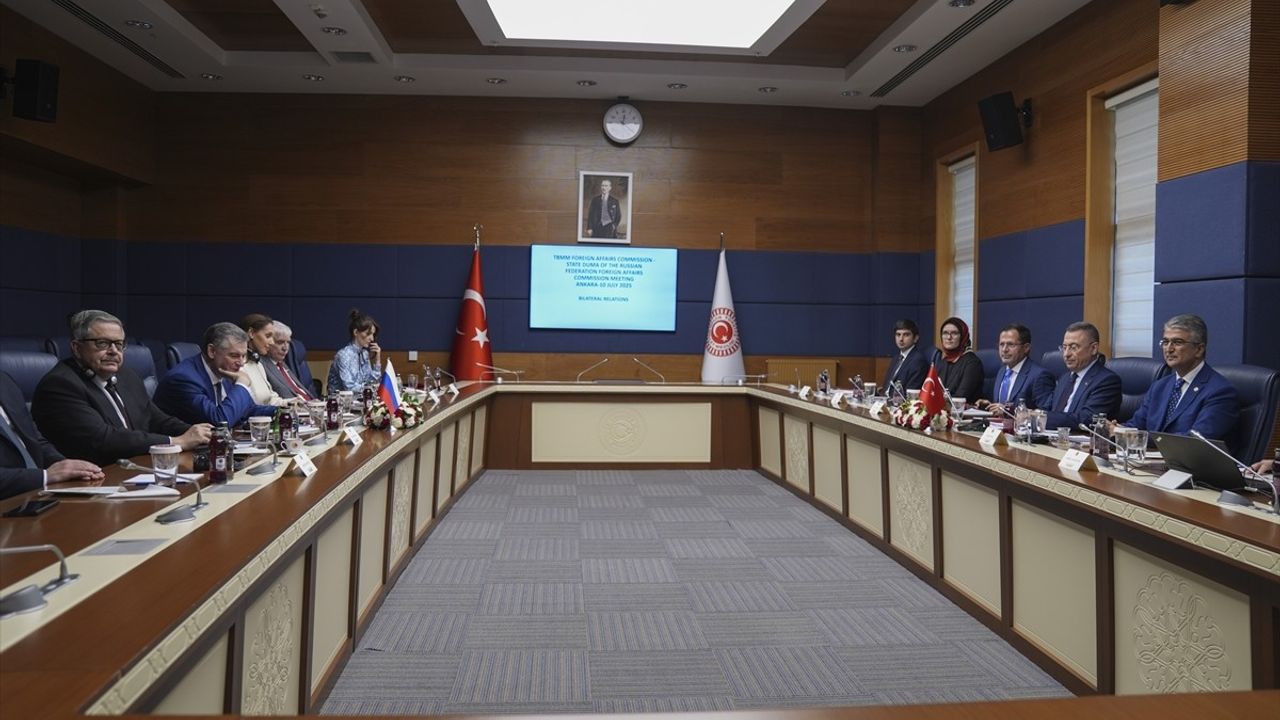 TBMM Dışişleri Komisyonu Başkanı Fuat Oktay, Rus Mevkidaşı ile Görüşme Gerçekleştirdi