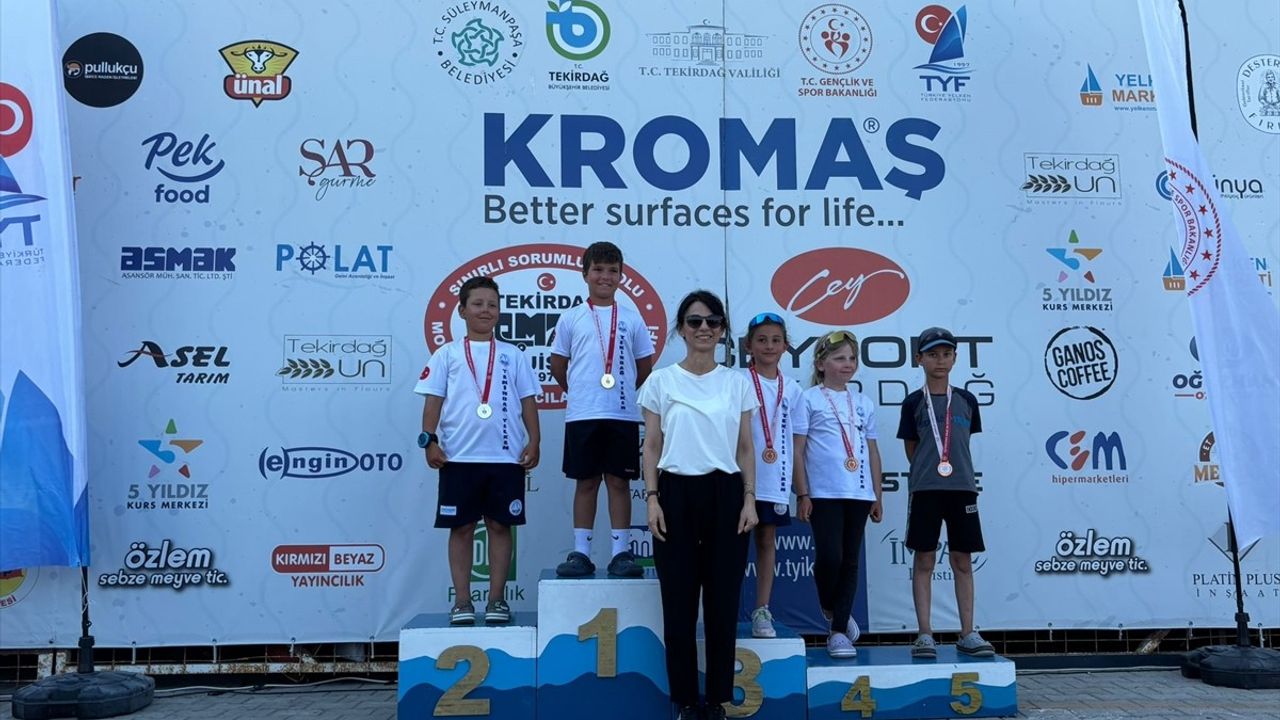 Tekirdağ'da Demokrasi ve Milli Birlik Yelken Yarışları Tamamlandı