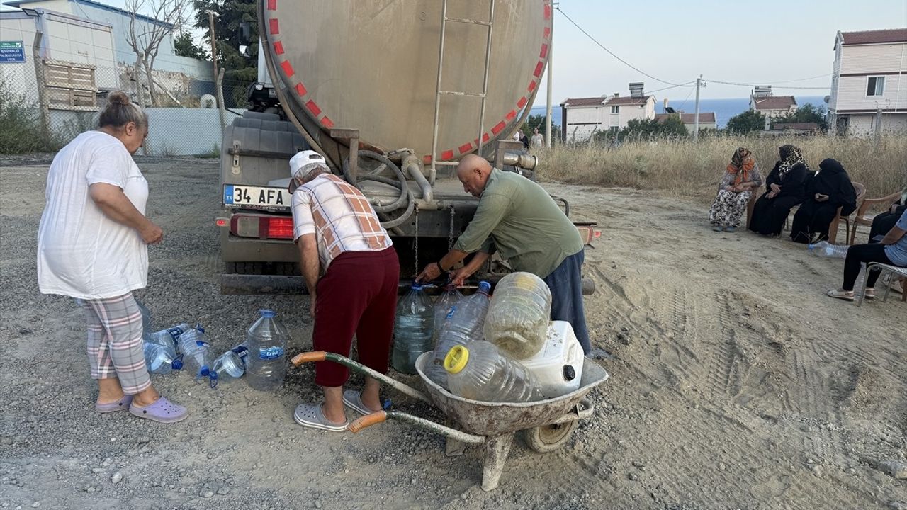 Tekirdağ'da Su Kesintileri Vatandaşların Tepkisini Topluyor