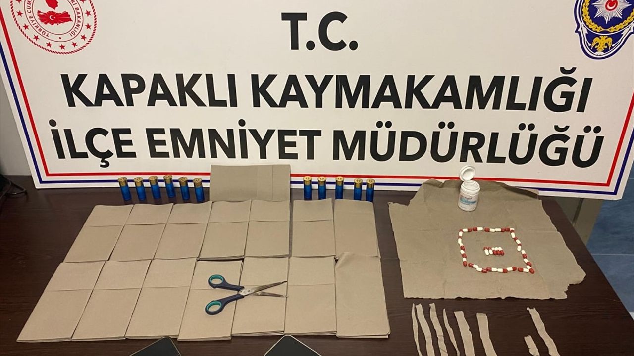 Tekirdağ'da Uyuşturucu Operasyonu: 4 Şüpheli Tutuklandı