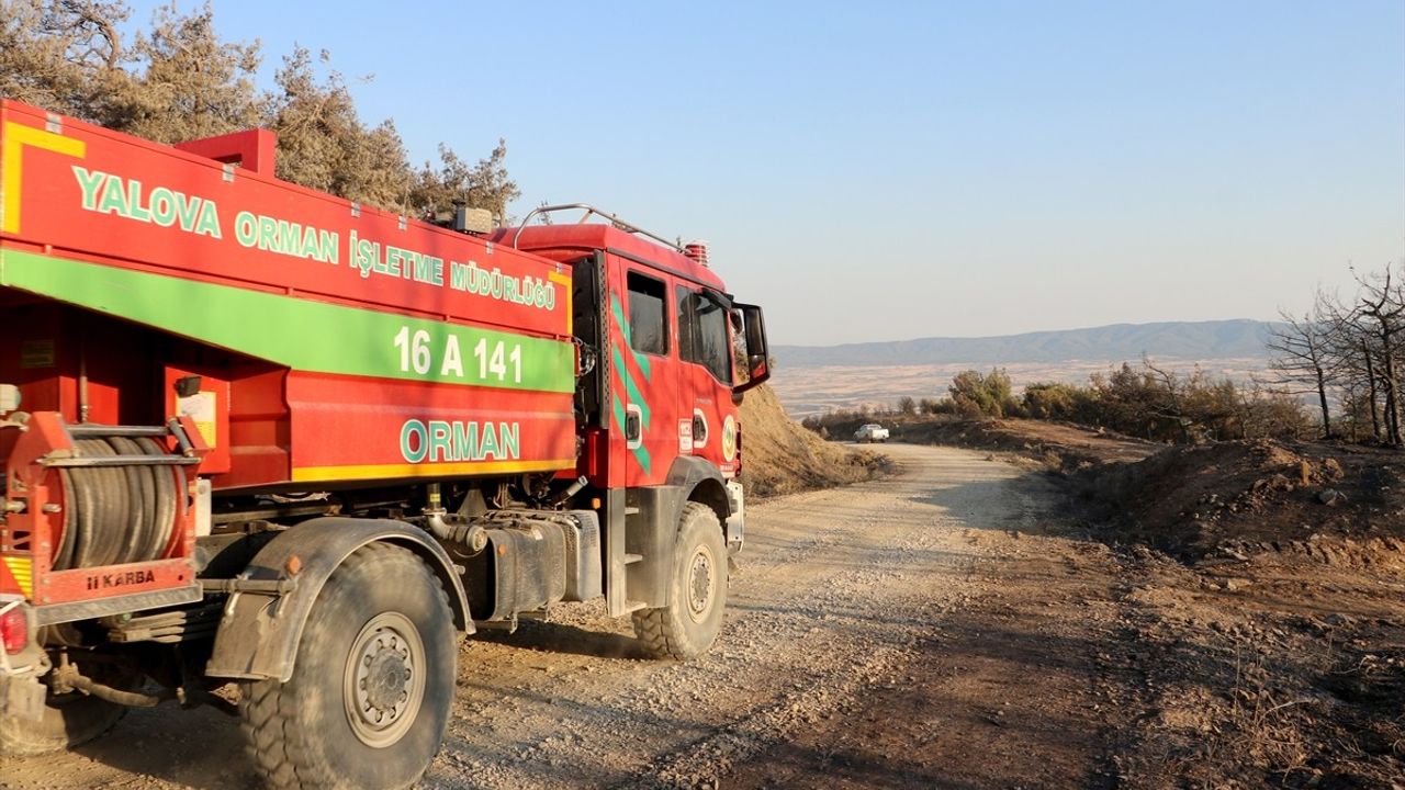 Tekirdağ'daki Orman Yangını Kısmen Kontrol Altına Alındı