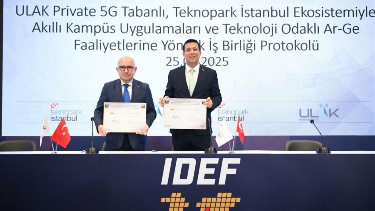 Teknopark İstanbul ve ULAK'tan Yerli 5G ile Akıllı Ekosistem Hamlesi