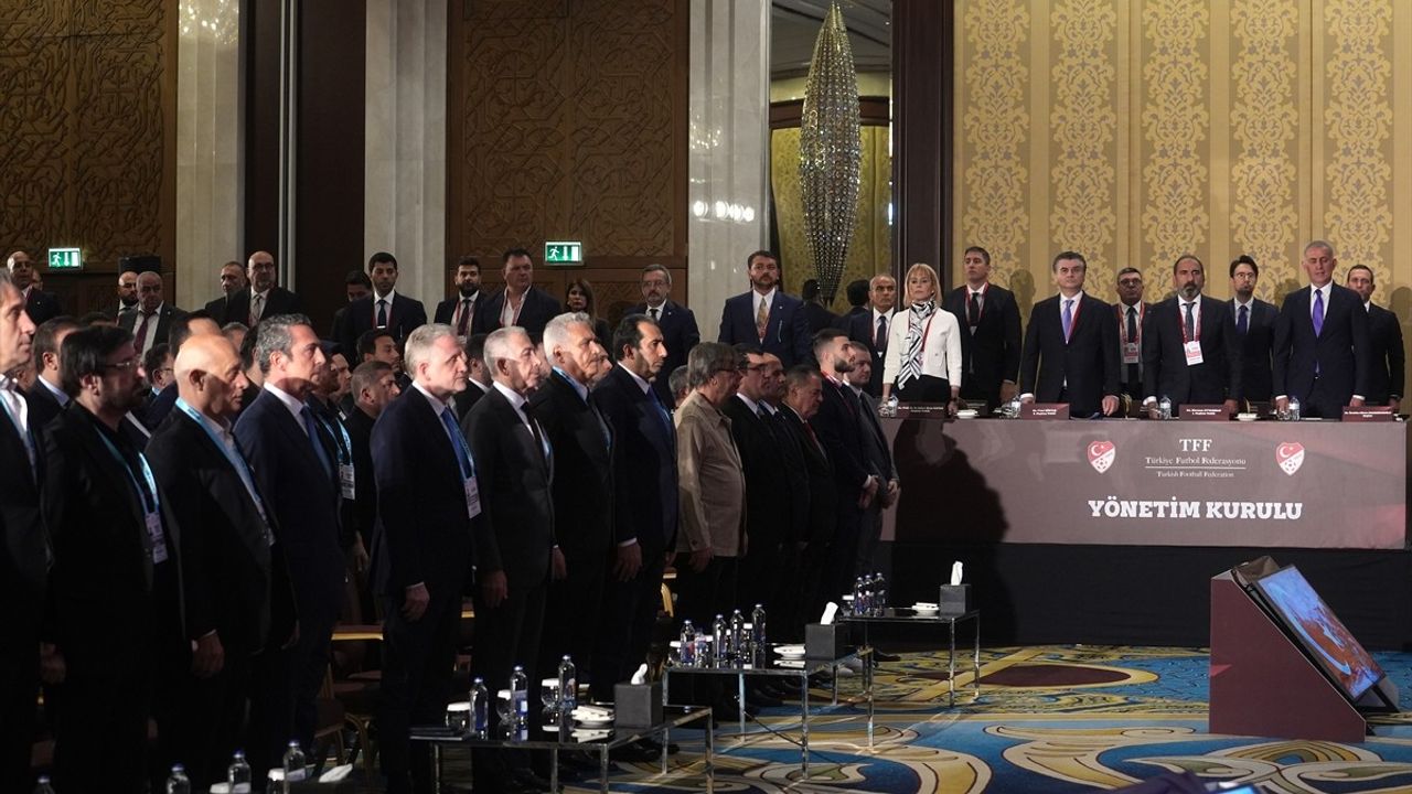 TFF Olağan Mali Genel Kurulu Ankara'da Başladı