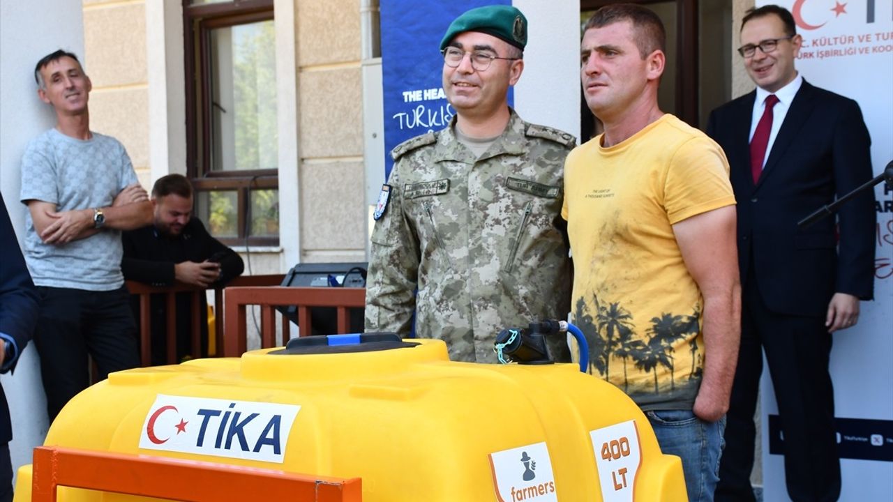 TİKA, Kosova'daki Türk Belediyesine Çiftçilere Tarımsal Destek Sağladı