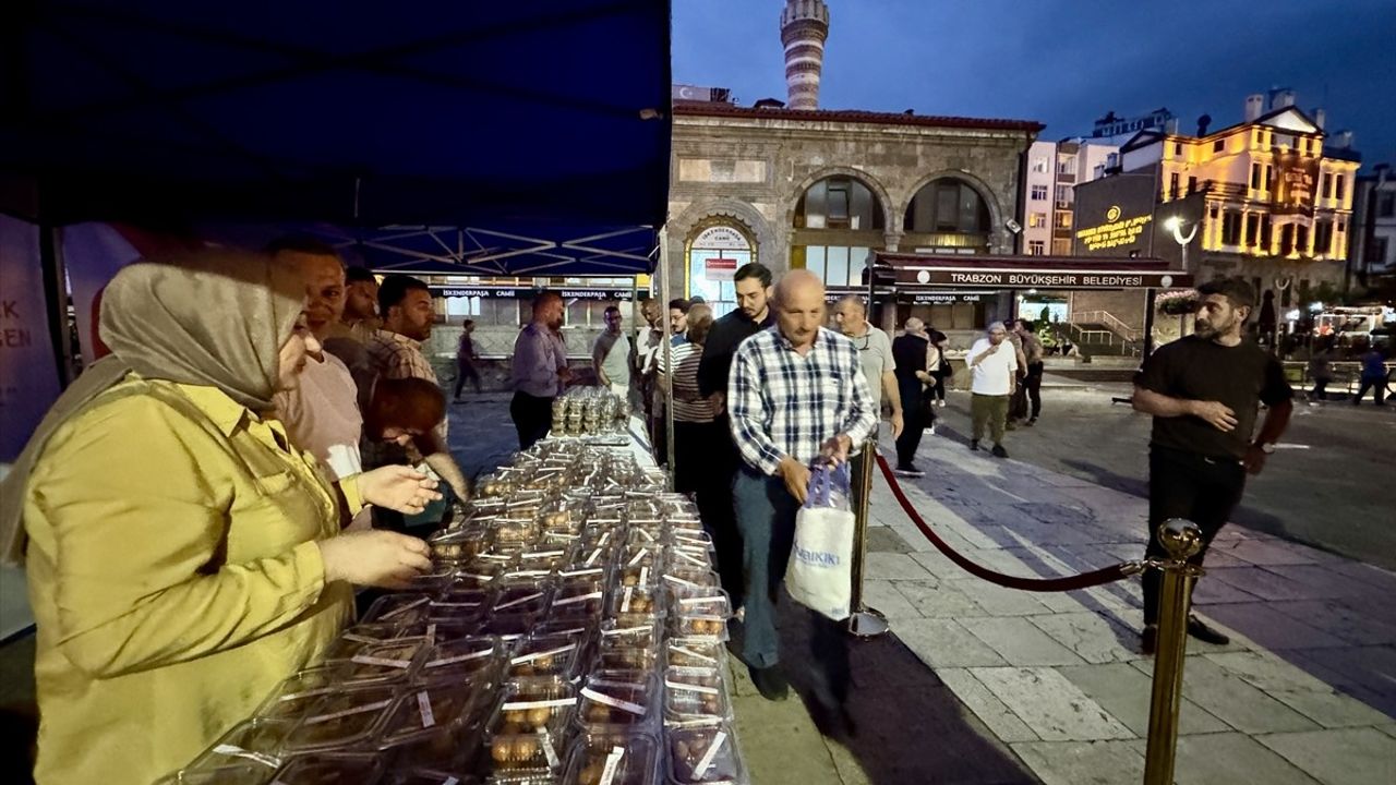 Trabzon'da Şehitler İçin Mevlid-i Şerif Okutuldu