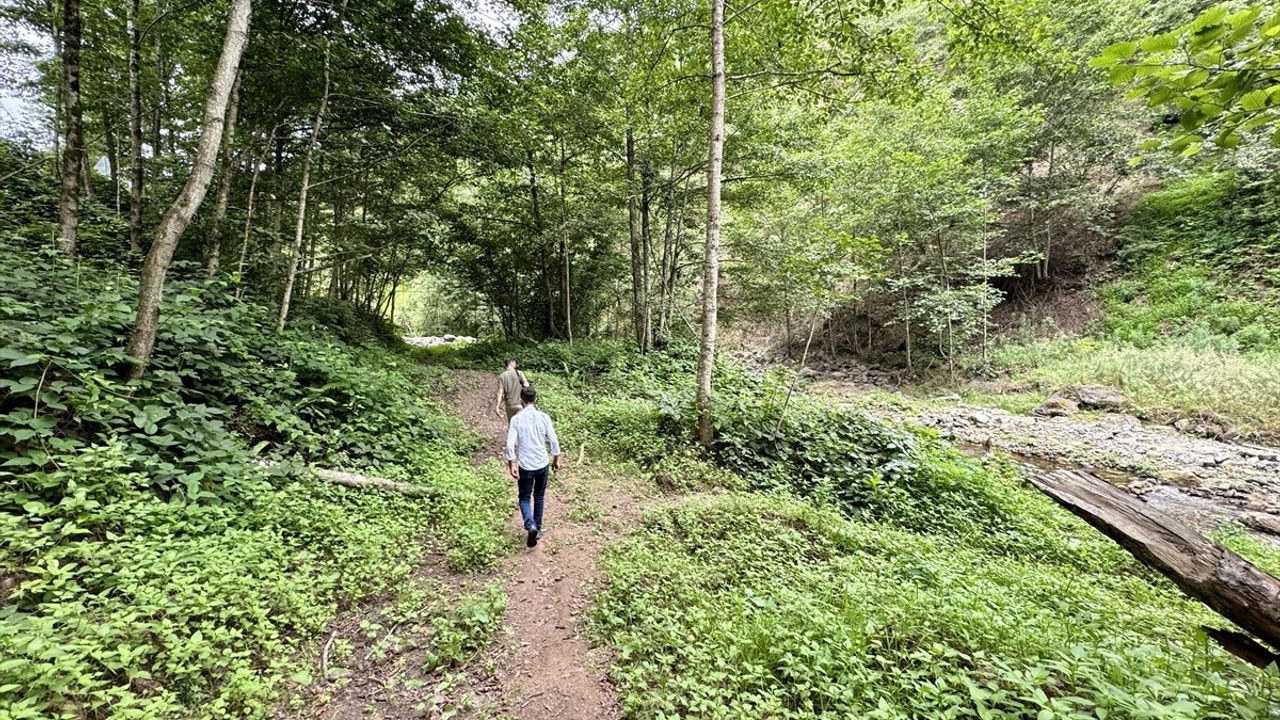 Trabzon'daki Kazan Gölü Kanyonu Turizme Kazandırılacak