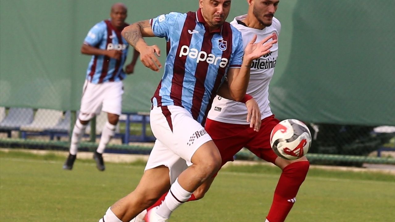 Trabzonspor, Ümraniyespor'u Hazırlık Maçında 3-1 Yenerek Galip Geldi