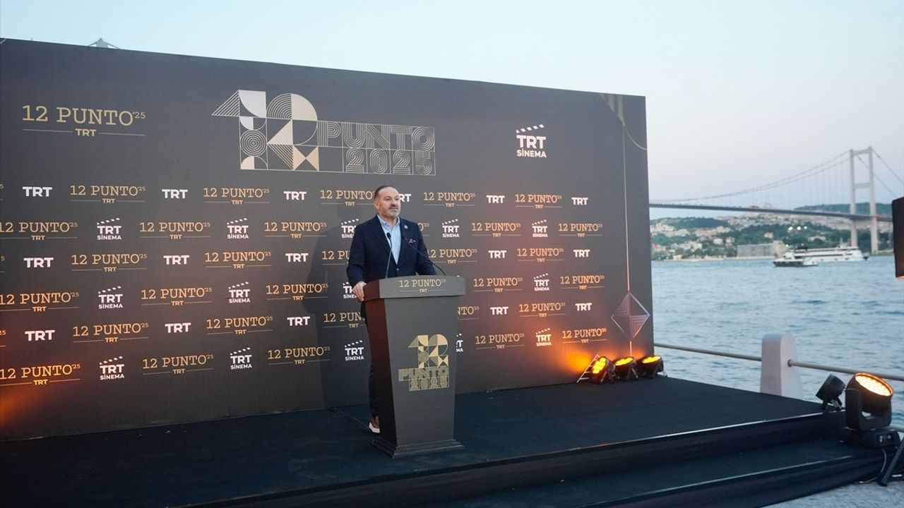 TRT Genel Müdürü Mehmet Zahid Sobacı, 'TRT 12 Punto' için Resepsiyon Düzenledi