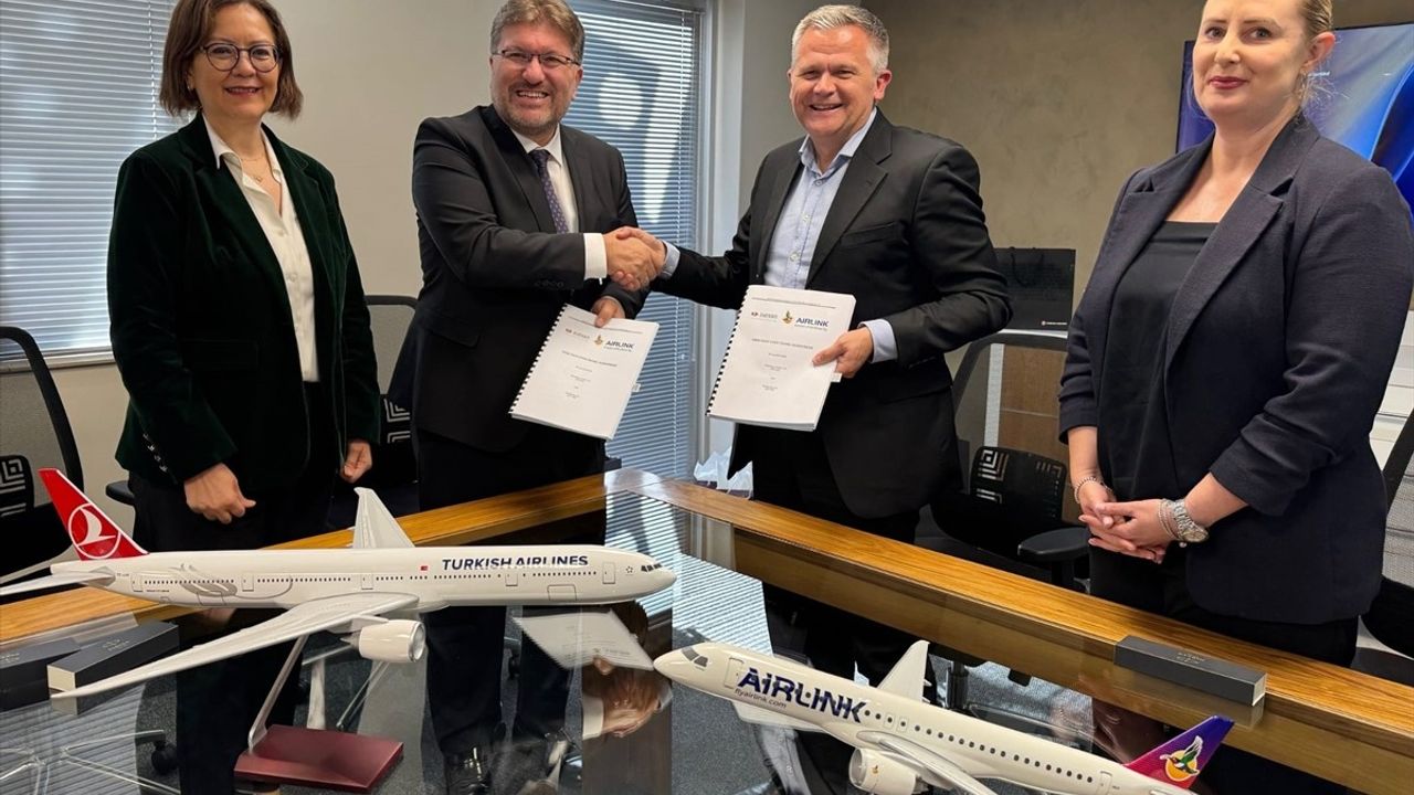 Türk Hava Yolları ve Airlink Arasında Kod Paylaşım Anlaşması İmzalandı