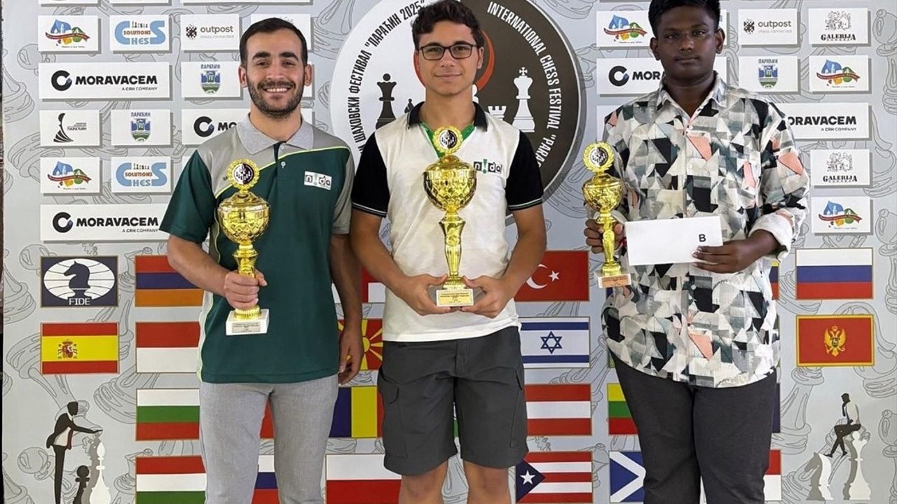 Türk Satranççılar Sırbistan'da Paraçin Turnuvasında Başarı Elde Etti