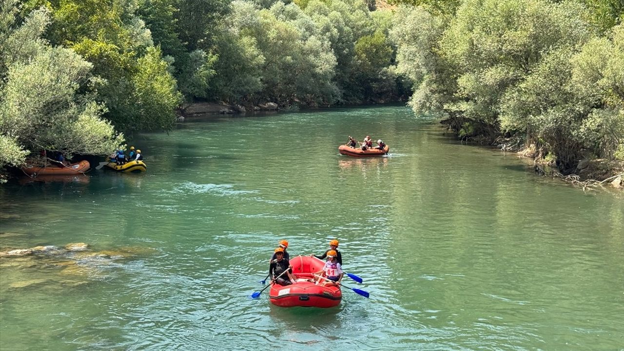 Türkiye Rafting Şampiyonası ve Süper Kupa Yarışları Munzur Çayı'nda Yapılıyor