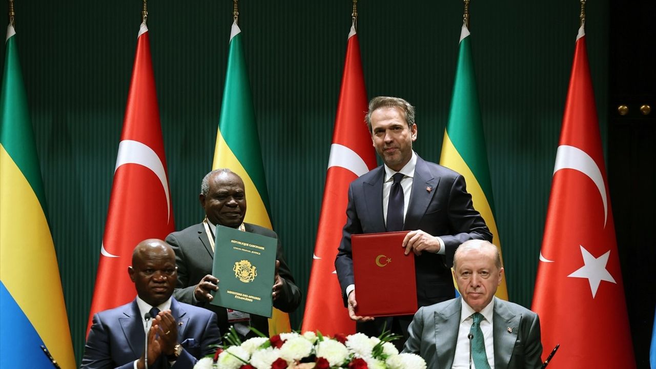 Türkiye ve Gabon Arasında 8 Anlaşma İmzalandı