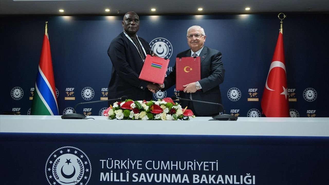 Türkiye ve Gambiya Arasında Askeri ve Mali İşbirliği Protokolü İmzalandı