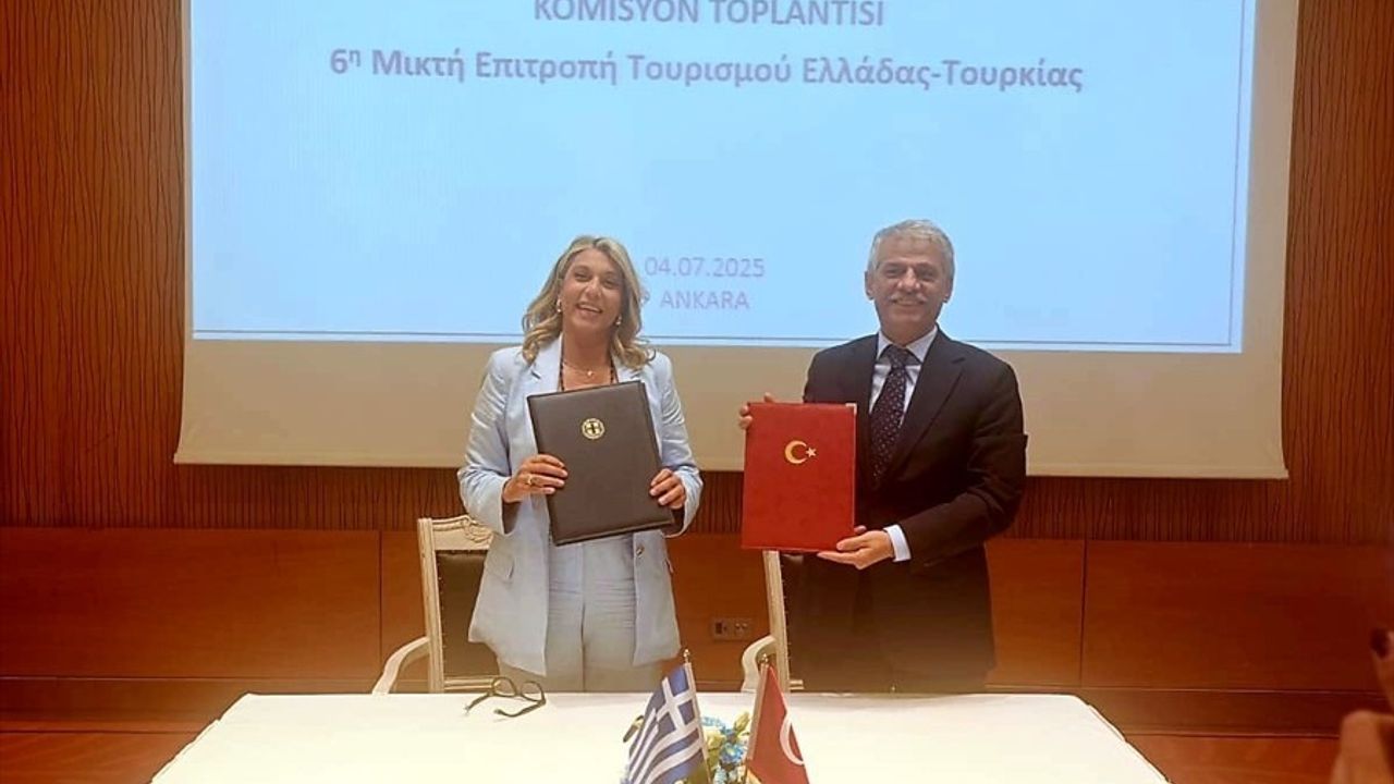 Türkiye ve Yunanistan Turizmde İşbirliği Protokolü İmzaladı