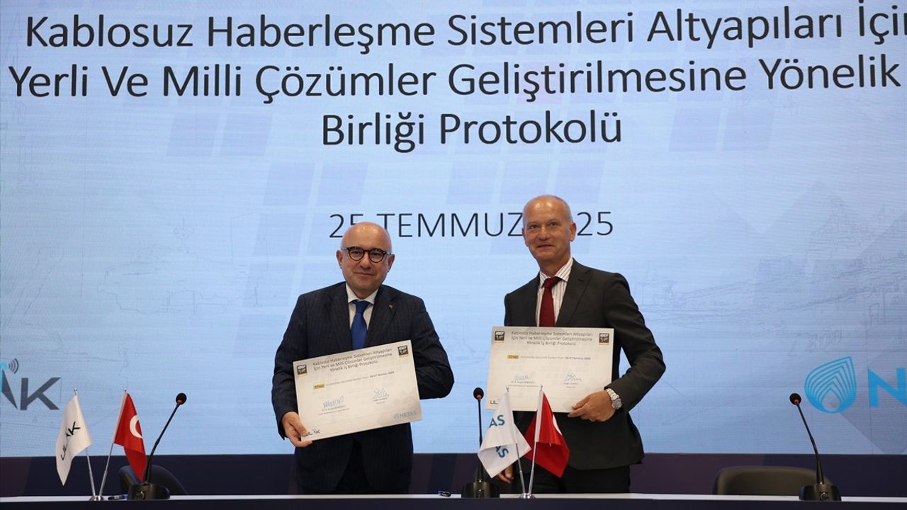ULAK ve Netaş'tan Kablosuz İletişimde Stratejik İşbirliği Protokolü
