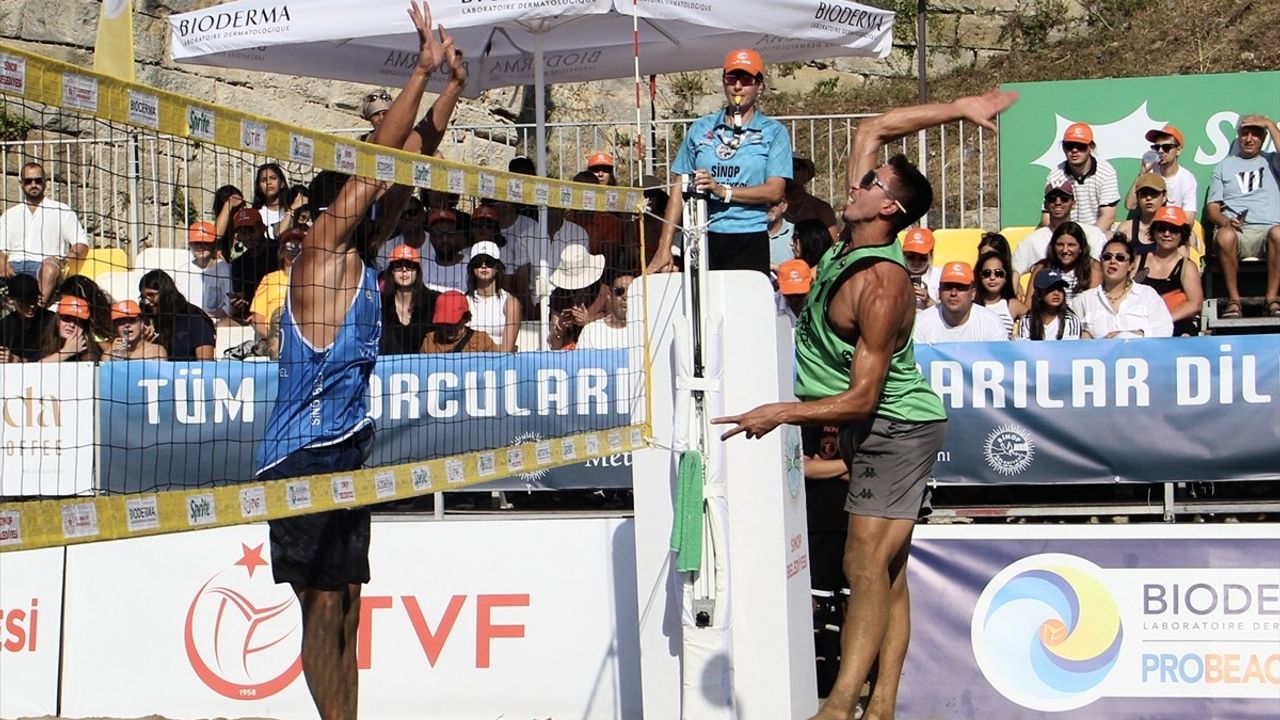 Uluslararası Pro Beach Voleybol Turnuvası'nın Sinop Etabı Sonuçlandı