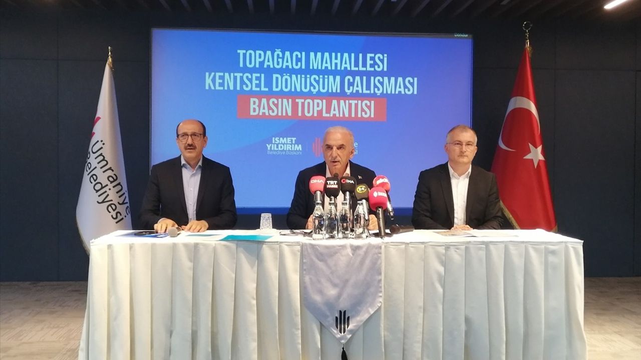 Ümraniye'de Kentsel Dönüşüm Projeleri: Başkan Yıldırım Açıklamalarda Bulundu