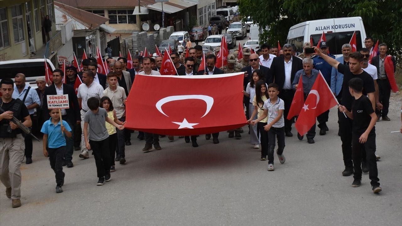 Van'da Sündüz Yaylası'nda 24 Şehit İçin Anma Töreni Düzenlendi