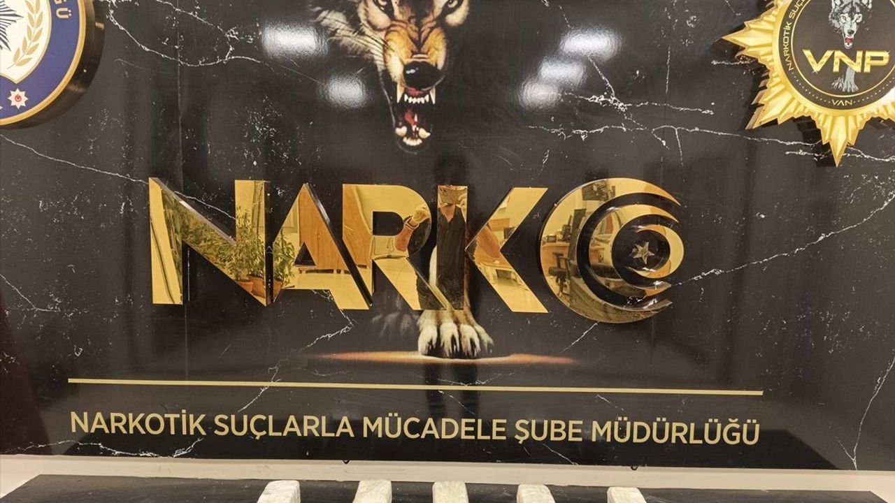 Van'da Uyuşturucu Operasyonları: 127 Kilogram Uyuşturucu Ele Geçirildi