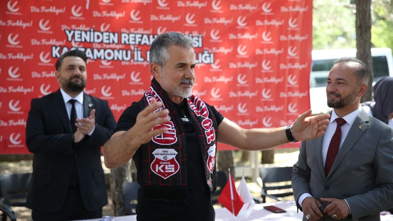 Yeniden Refah Partisi Genel Başkan Yardımcısı Suat Kılıç, Kastamonu'da Açıklamalarda Bulundu