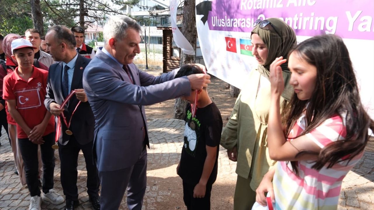 Yozgat'ta 'Rotamız Aile' Temalı Uluslararası Oryantiring Yarışması Düzenlendi