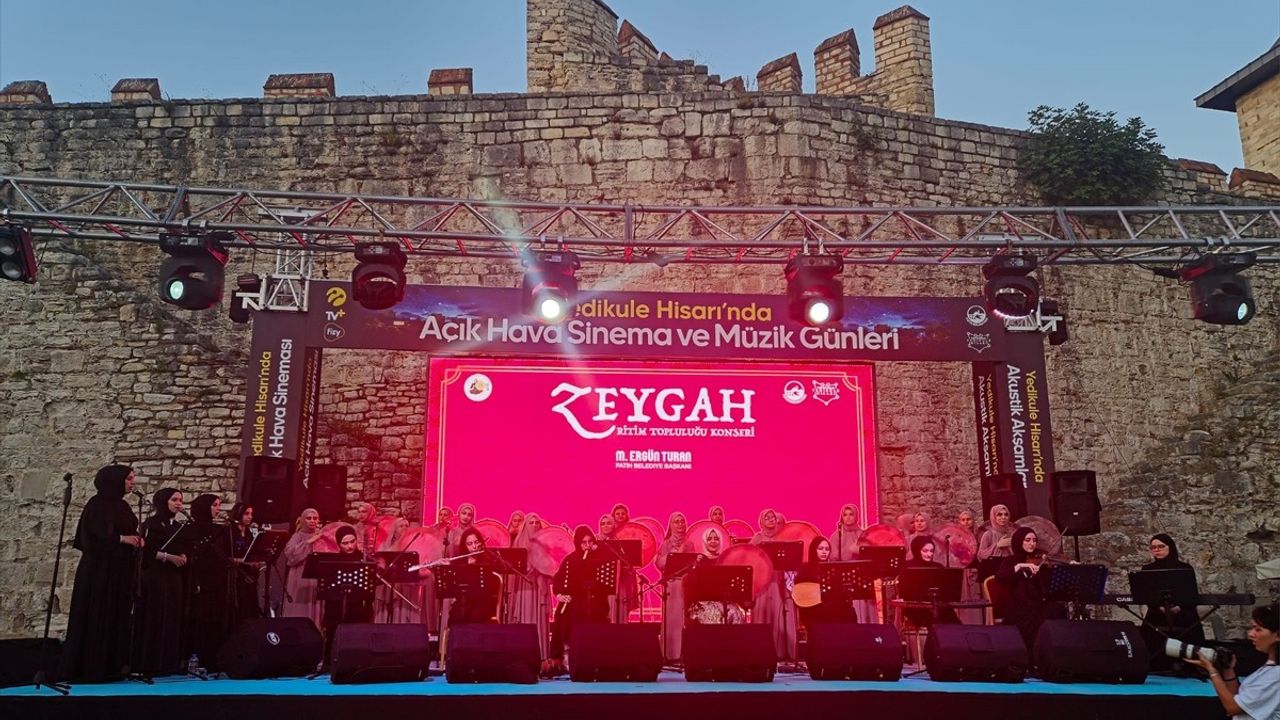 Zeygah Ritim Topluluğu, Yedikule Hisarı'nda Unutulmaz Bir Konser Verdi