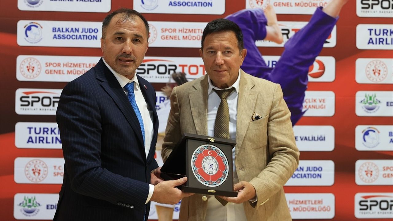 21 Yaş Altı Balkan Judo Şampiyonası Edirne'de Başladı