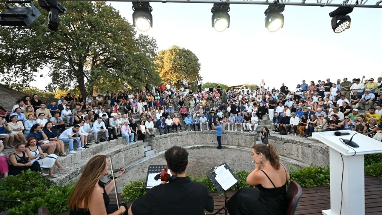 62. Uluslararası Troia Festivali Resmi Açılışı Çanakkale'de Yapıldı