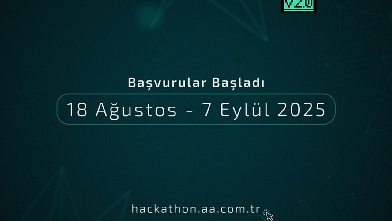 AA Medya Teknolojileri Hackathonu V2.0 için başvurular başladı