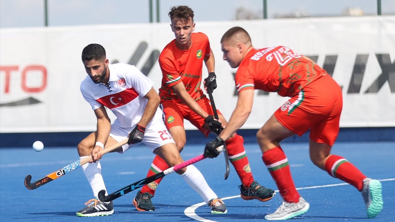 Açık Alan Hokeyi Erkekler Avrupa Şampiyonası 3, Kırklareli'nde Devam Ediyor