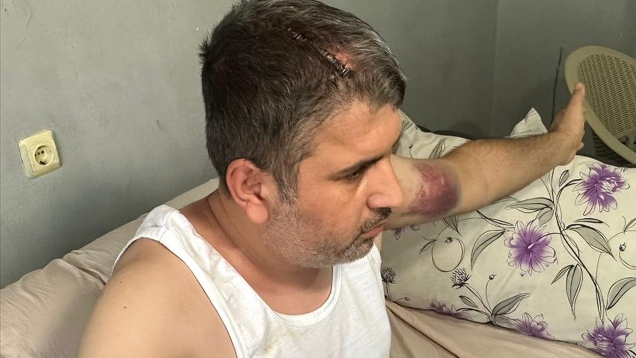 Adana'da Dayısı Tarafından Beyzbol Sopasıyla Darbedilen Kişi Tedavi Altına Alındı